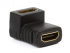 Переходник угловой HDMI - HDMI (гн/гн) Smartbuy черный (A112)