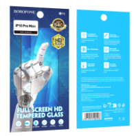 Защитное стекло Borofone Full screen BF6  iPhone 16 Pro Max Black 