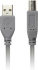 Кабель USB - USB 2.0 (AM-BM) 5м Smartbuy серый (K-570-80)