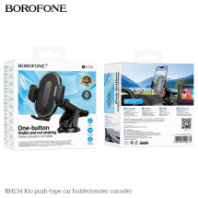 Автодержатель BOROFONE BH134, на торпедо, 4.5-7", черный