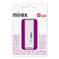 Накопитель USB 8Gb Mirex Line White