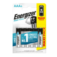 Батарейка Energizer Max Plus LR03 (AAA) BL6 6/72 Батарейка Energizer Max Plus LR03 (AAA) BL6 6/72