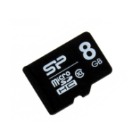 Карта памяти micro SD 8Gb Qumo class 10 без адаптера