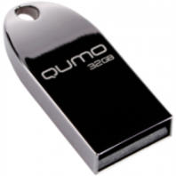 Накопитель USB 32Gb Qumo Cosmos короткая, металл, Dark
