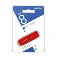 Накопитель USB 8Gb SmartBuy Dock Red