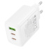 СЗУ BOROFONE BN32, 1USB/2Type-C, QC3.0+PD65W, 3А, белый СЗУ BOROFONE BN32, 1USB/2Type-C, QC3.0+PD65W, 3А, белый