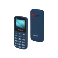 Телефон Maxvi B100i Blue Телефон Maxvi B100i Blue