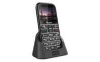 Телефон Olmio C37 черный (dock станция в комплекте)
