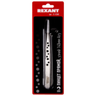 Пинцет REXANT прямой.узкий 140 мм (блистер) Пинцет REXANT прямой.узкий 140 мм (блистер)