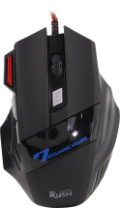 Мышь SmartBuy 721G Rush Zombie, USB, игров.,пров.,опт.,7кн., 1200-3200dpi, черный