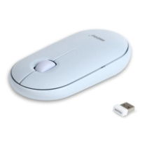 Мышь SmartBuy 590D-B, USB+Bluetooth, беспр.,опт.,3кн., 1200dpi, голубой