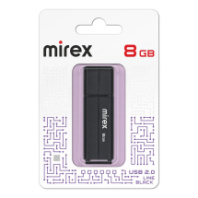 Накопитель USB 8Gb Mirex Line Black