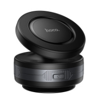 Автодержатель Hoco H87 магнитный, на стекло/торпедо, электрическая присоска, 4.5-7", черный