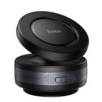 Автодержатель Hoco H87 магнитный, на стекло/торпедо, электрическая присоска, 4.5-7", черный