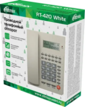 Телефон Ritmix RT-420 Белый