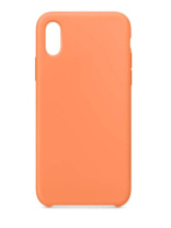 Чехол-накладка для iPhone XS Max Silicone Case Papaya