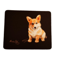 Коврик для мыши Dialog PM-H15, черный, собаки (220*180)