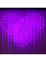 Гирлянда светодиодная в форме Сердце (сердца) фиолетовый, 2,0*1,5м, USB