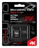 Карта памяти micro SD 256Gb QUMO class 10 с адаптером UHS-I U3