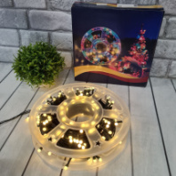 LED гирлянда Нить, ZM-17, внутренняя, теплый белый, 40м, 220В