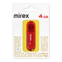 Накопитель USB 4Gb Mirex Candy Red
