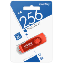 Накопитель USB 256Gb SmartBuy Twist Red 3.0/3.1