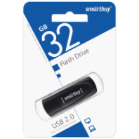 Накопитель USB 32Gb SmartBuy Scout Black 3.0/3.1 Накопитель USB 32Gb SmartBuy Scout Black 3.0/3.1