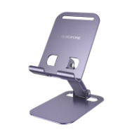 Подставка для телефона и планшета BOROFONE DBH03, 4.5-7", фиолетовый