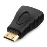 Переходник HDMI (гн) - miniHDMI (шт) Cablexpert черный (A-HDMI-FC) Переходник HDMI (гн) - miniHDMI (шт) Cablexpert черный (A-HDMI-FC)