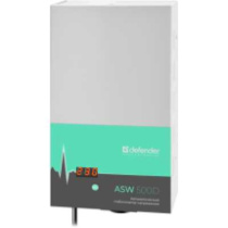 Стабилизатор напряжения ASW 500D настенный, дисплей, 300 Вт, 1 розетки Defender