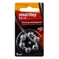 Батарейка Smartbuy ZA13 (PR48/AG05) BL6 6/60/3000