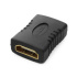 Переходник HDMI - HDMI (гн/гн) Cablexpert черный (A-HDMI-FF)