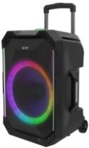 Колонка DEFENDER Prizm 150Вт, TWS, Karaoke, BT/FM/USB/SD/AUX, черный