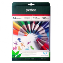 Бумага Perfeo глянцевая A4 , 110г/м. 100л 