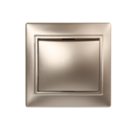 Выключатель 1-клавишный Smartbuy "Венера",10А шампань