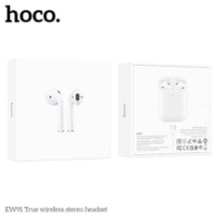Гарнитура Bluetooth Hoco EW91, TWS, вкладыши, белый