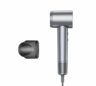 Фен для волос Hoco HP10, 2 скорости, 4 режима температуры, 1.8 м, с отрицательными ионами, серый