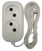 Сетевой удлинитель Jett (Obihod) 2 розетки, 6А, 1300Вт, 3м ШВВП 2х0.75, белый Сетевой удлинитель Jett (Obihod) 2 розетки, 6А, 1300Вт, 3м ШВВП 2х0.75, белый