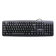 Клавиатура Nakatomi Navigator KN-02U, USB, мембран.,104кл., черный Клавиатура Nakatomi Navigator KN-02U, USB, мембран.,104кл., черный