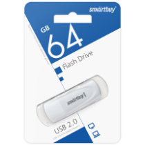Накопитель USB 64Gb SmartBuy Scout White