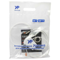 Антенна комнатная Уралка Led УР-3Д, 3м, активная