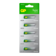 Батарейка GP Super G-Tech LR03 (AAA) BL5 (отрывной) 5/60/600