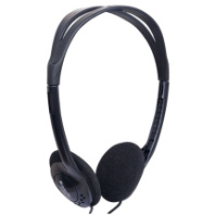 Наушники Defender Aura HN-101, накладные, 1.8м, черный