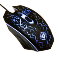 Мышь Dialog Gan-Kata MGK-08U, USB, игров.,пров.,опт.,4кн., 800-1600dpi, черный