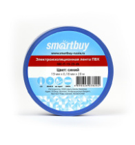 Изолента Smartbuy 0.18х19мм, 20 метров, синий