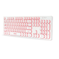 Клавиатура SmartBuy One 328, USB, подсвет.,мембран.,104кл., белый