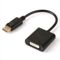Адаптер DisplayPort - DVI (шт/гн), черный Адаптер DisplayPort - DVI (шт/гн), черный