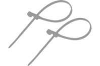 Стяжка под винт 3.6х150мм, 100 штук, Rexant 07-0154-3, серая Стяжка под винт 3.6х150мм, 100 штук, Rexant 07-0154-3, серая