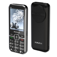 Телефон Maxvi P18i Black Телефон Maxvi P18i Black