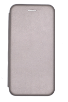 Чехол- книжка leather case для Huawei Honor 9А (silver)